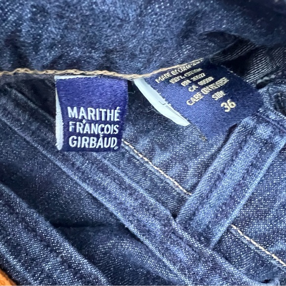 Vintage Y2K Marithe Francois Girbaud Denim Shorts Size 36 - Picture 5 of 5